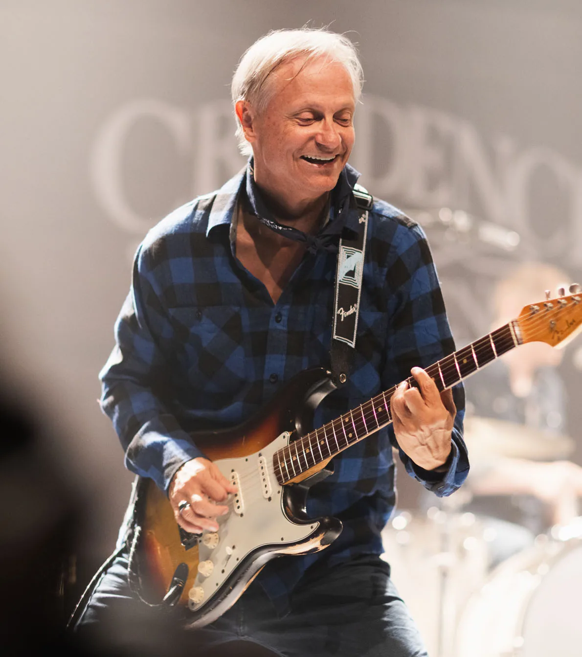 Brian, leadguitarist i Creedence Experience