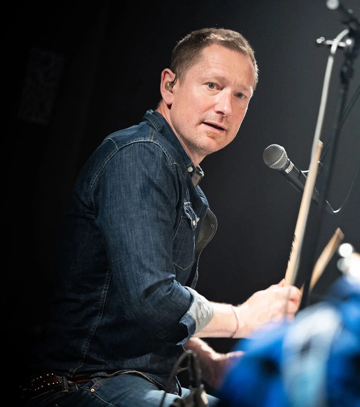 Mikkel, trommeslager og korsanger i Creedence Experience